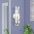 thumbnail image 5 of Livex Lighting Castleton 1-Light Wall Sconce in Brushed Nickel, 5 of 12