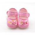 thumbnail image 2 of Infant Baby Boys Girls Canvas Lace Shoes Soft Anti-Slip Sole Casual Shoes Newborn Toddler 3-12 Months First Walking Shoes, 2 of 4