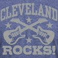 thumbnail image 3 of CafePress - Clevelandrocks423 Men's Deluxe T Shirt - Mens Tri-blend T-Shirt, 3 of 4