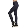 thumbnail image 2 of LAVRA Women's Warm Fleece Lined Mid Rise Blue Winter Jeggings, 2 of 4