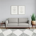 thumbnail image 2 of Threshold Middlefield Wood Base 3 Seater Sofa in Light Gray Linen, 2 of 3