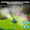 thumbnail image 3 of Rotating Garden Sprinkler, Rotating Lawn Irrigation Sprinkler G1/2  For Patio, 3 of 8