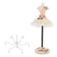 thumbnail image 1 of Jewelry Display Stand, Earrings, Necklaces, Polyresin Doll with Rotating Stand, Champagne 2, 1 of 2