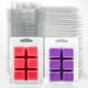 thumbnail image 5 of Wax Melt Molds 100 Pack - Clear Plastic Wax Melt Containers Wax Melt Clamshells for DIY Homemade Candle Making, 5 of 5