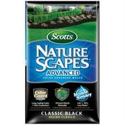 Scotts Nature Scapes Advanced Color Enhanced Mulch Classic Black, 2 cu. ft.