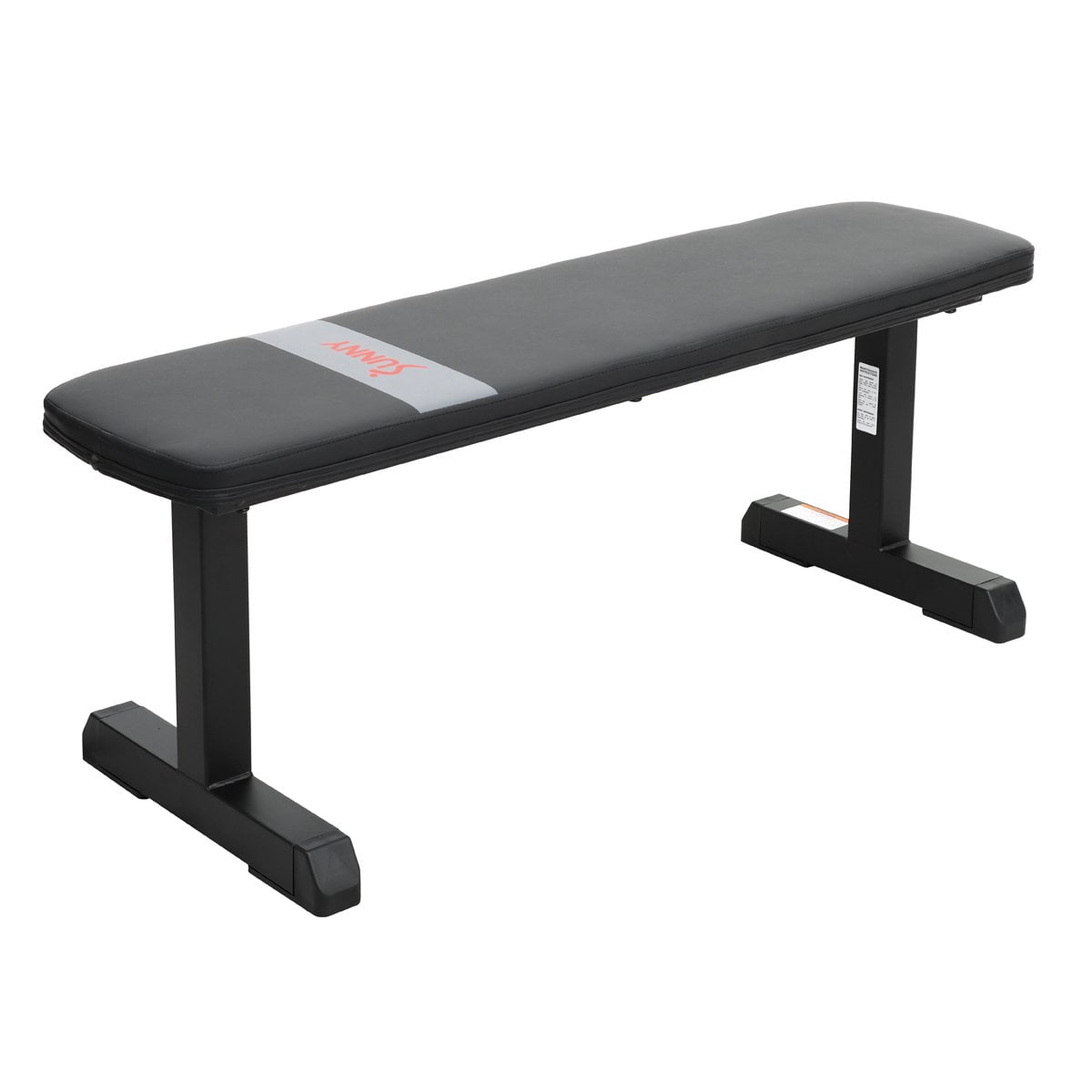 Sunny Health & Fitness Flat Weight Bench for Workout, Exercise and Home Gyms with 800 lb Weight Capacity - SF-BH620037