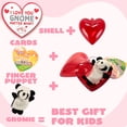 thumbnail image 4 of Joyfy 28-Pack Valentine's Day Pre-Assembled Hearts with Plush Animal Finger Puppets and Valentine's Day Cards for Kids, 4 of 8