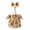 #1 23×4in, variant on Porch Goose Costume Set with Pumpkin Pie Print Dress & Bow,Fall Plaid Lace Outfit for Yard Statue Farmhouse Decor