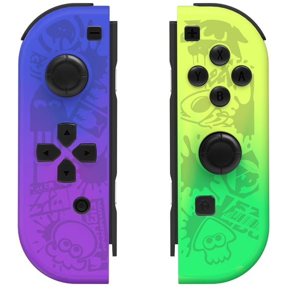 L/R Wireless Controller for Switch/Oled/Lite, Switch Remote Joypad with Dual Motors/6-Asix Gyro/Wake-up
