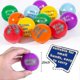 thumbnail image 3 of Motivational Stress Balls, 12pcs Inspirational Stress 2 Inch Foam With Positive Quetos For Kids And Adults Stress Relief Hand Exercise, 3 of 5