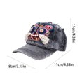thumbnail image 3 of Chinese head embroidered hat handmade head hat a gift for dads moms husbands men fathers, 3 of 7