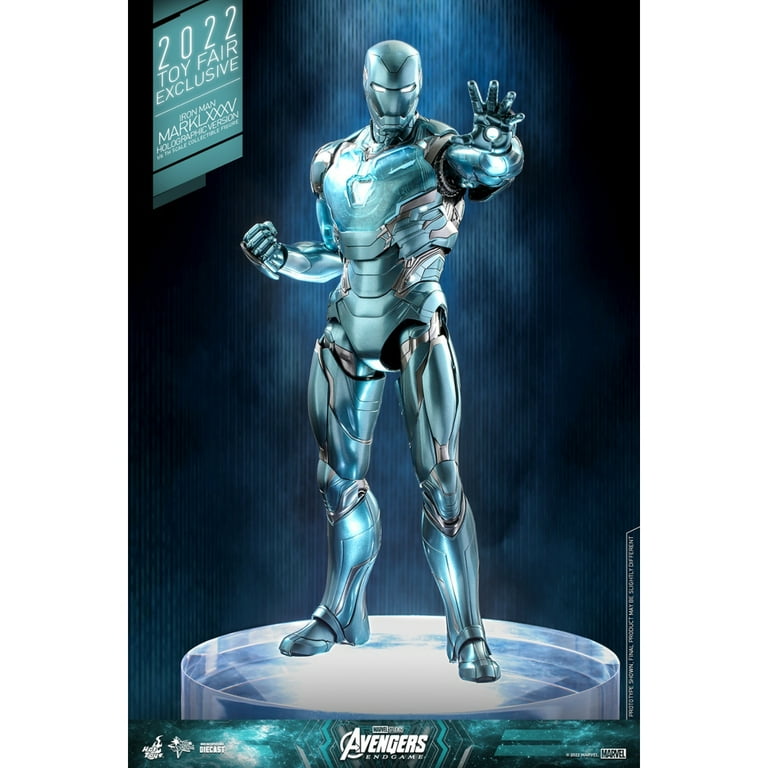 Iron Man Mark LXXXV Holo Endgame Diecast Fully Poseable Exclusive