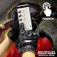 thumbnail image 2 of Guantes Para Motociclista R7-1 Racing Touch/limpiador Negro, 2 of 8