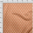 thumbnail image 3 of oneOone Cotton Cambric Dark Peach Fabric Animal Fabric For Sewing Printed Craft Fabric By The Yard 42 Inch Wide, 3 of 5