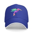 thumbnail image 2 of Baseball Caps Colibri Bird Logo Printing Dad Hat Sport Hats for Men,Women Teen Graphic,Cool,Fashion,Trendy,Casual} Adjustable for Snapbacks Blue One Size, 2 of 7