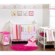 Ticklicious - Claire's Garden 4-Piece Crib Bedding Set