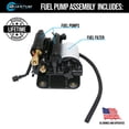 thumbnail image 2 of Quantum Electric Fuel Pump Assembly For Volvo Penta Marine, Replaces 21608511 / 21545138, 2 of 9