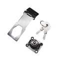 thumbnail image 1 of 1 Set Drawer Lock Protective Wear Resistance Door Locking Latch Hardware Accessories for Home, 1 of 10