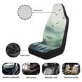 thumbnail image 5 of Uorisanigo Forest Waterproof Car Seat Cover Easy to Install Car Front Seat Protector Breathable Front Seat Cover Anti Slip Universal for Cars Truck SUV Van, 5 of 7