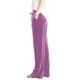 thumbnail image 5 of Karight Women Velour Pants Soft Velvet Sweatpants Straight Leg Athletic Joggers Casual Lounge Pajama Pants with Pockets, 5 of 5