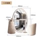 thumbnail image 1 of Tocador de tocador de lujo, silla con espejo, cuerpo, café europeo, tocador moderno, maquillaje, muebles Penteadeira de madera para uñas, 1 of 4