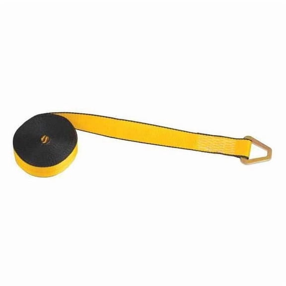 Kinedyne Winch Strap,Gold,10,000 lb.,27 ft. 222742GRA