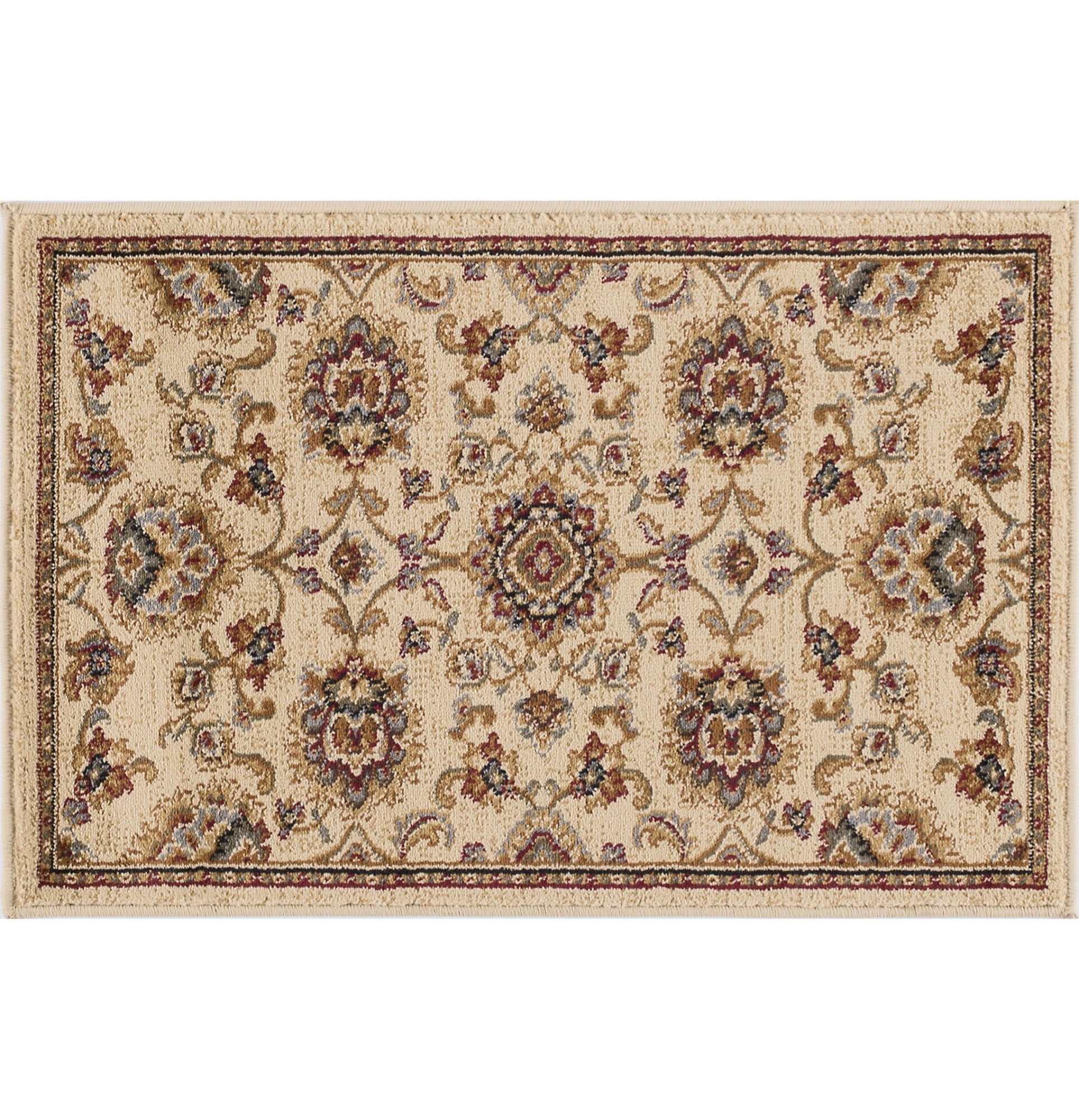 Tayse SNS48523 Sensation Charlotte 2' X 3' Traditional Rectangular