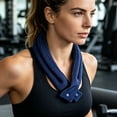 thumbnail image 6 of Soft Neck Cooling Wraps, Reusable Neck Cooler, Cooling Scarf Ice Bandanas, With Evaporative Cool Technology, Cools Instantly When Wet for Hot Weather, Sports, Fitness, Outdoor Activities, 6 of 6