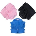 thumbnail image 3 of Washable Dog Diapers, Highly Absorbent Dog Diapers for Female Dogs, Dog Dresses for Dogs in Heat, Period, Incontinence, or Excitable Urination (Medium, Blue, 3 of 9