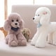 thumbnail image 3 of FELTECHELECTR Muñeco de perro de peluche, peluche de caniche, almohada decorativa para el hogar, 3 of 7