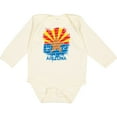 thumbnail image 3 of Inktastic Graffiti Arizona State Flag Boys or Girls Long Sleeve Baby Bodysuit, 3 of 5