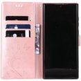 thumbnail image 5 of Compatible with Samsung Galaxy S22 Ultra Case Glitter with Card Holder Flip Wallet Phone Case for Women Crystal Butterfly Shockproof Protective Case for Samsung Galaxy S22 Ultra,Rose Gold GY, 5 of 12