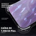 thumbnail image 4 of Funda Uso Rudo Ultra Bounce Concha Nácar Para Iphone 14 plus/15 plus Concha Color morada Magsafe MR. GADGETS, 4 of 7