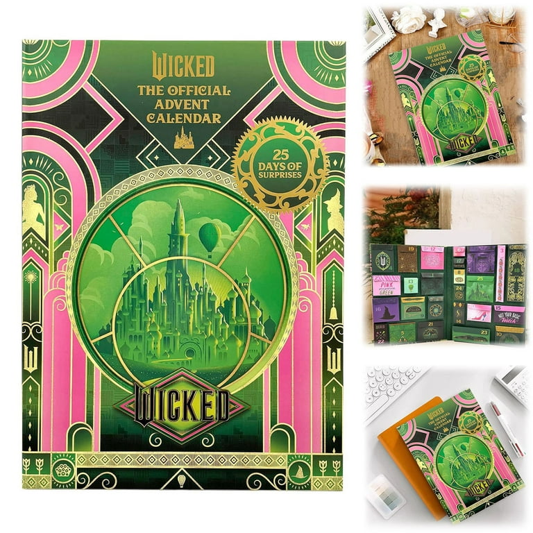 Wicked Advent Calendar 2025 Wicked For Good 25 Days of Unique