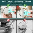 thumbnail image 4 of Lsupdaol 2 Pack Canning Jar Opener with Magnets, Mason Jar Opener For Canning Lids, for Regular and Wide Mouth Lids, Powerful Magnet for Easy Refrigerator Storage, Releases Vacuum Seal(Blue), 4 of 7