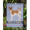 thumbnail image 3 of Carolines Treasures CK3679GF Tenterfield Terrier Welcome Garden Size Flag, 3 of 3