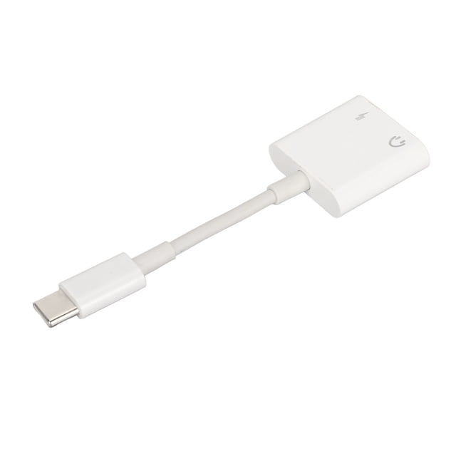 Adaptador De Sonido Tipo C A 3,5 Mm, Adaptador Tipo C A 3,5 Mm Chipset DAC De Carga Rápida Portátil De 60 W De Baja Pérdida Para Teléfonos Inteligentes