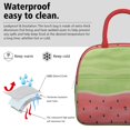 thumbnail image 3 of Lunch Bag Lunch Box for Women Reusable Insulated Lunch Bags,Water-Resistant Don't Eat Watermelon Seeds Cooler Lunch Tote Bag, Large Capacity for Work Travel Picnic, 3 of 6