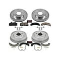thumbnail image 3 of PowerStop Front and Rear Z23 Evolution Sport Brake Pad Rotor Drum and Shoe Kit Fits: BUICK Select Models K15119DK, 3 of 10