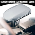 thumbnail image 2 of Unique Bargains Center Console Seat Armrest Cover Car Inner  for Ford Escape 2017-2019 Neoprene Fabric Gray, 2 of 6