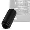 thumbnail image 5 of Accesorios del sistema de refrigeración por agua para computadora de escritorio con placa cromada de asiento extendido G1/4 40 mm (negro), 5 of 5