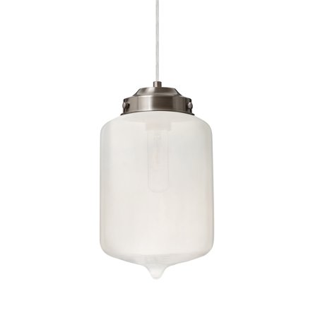 

Besa Lighting 1Jt-Olinfr Olin 1 Light 7 Wide Mini Pendant - Nickel