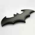 thumbnail image 4 of 3D Chrome Metal Bat Auto Logo Car Sticker Batman Badge Emblem Tail Decal Fashion, 4 of 5