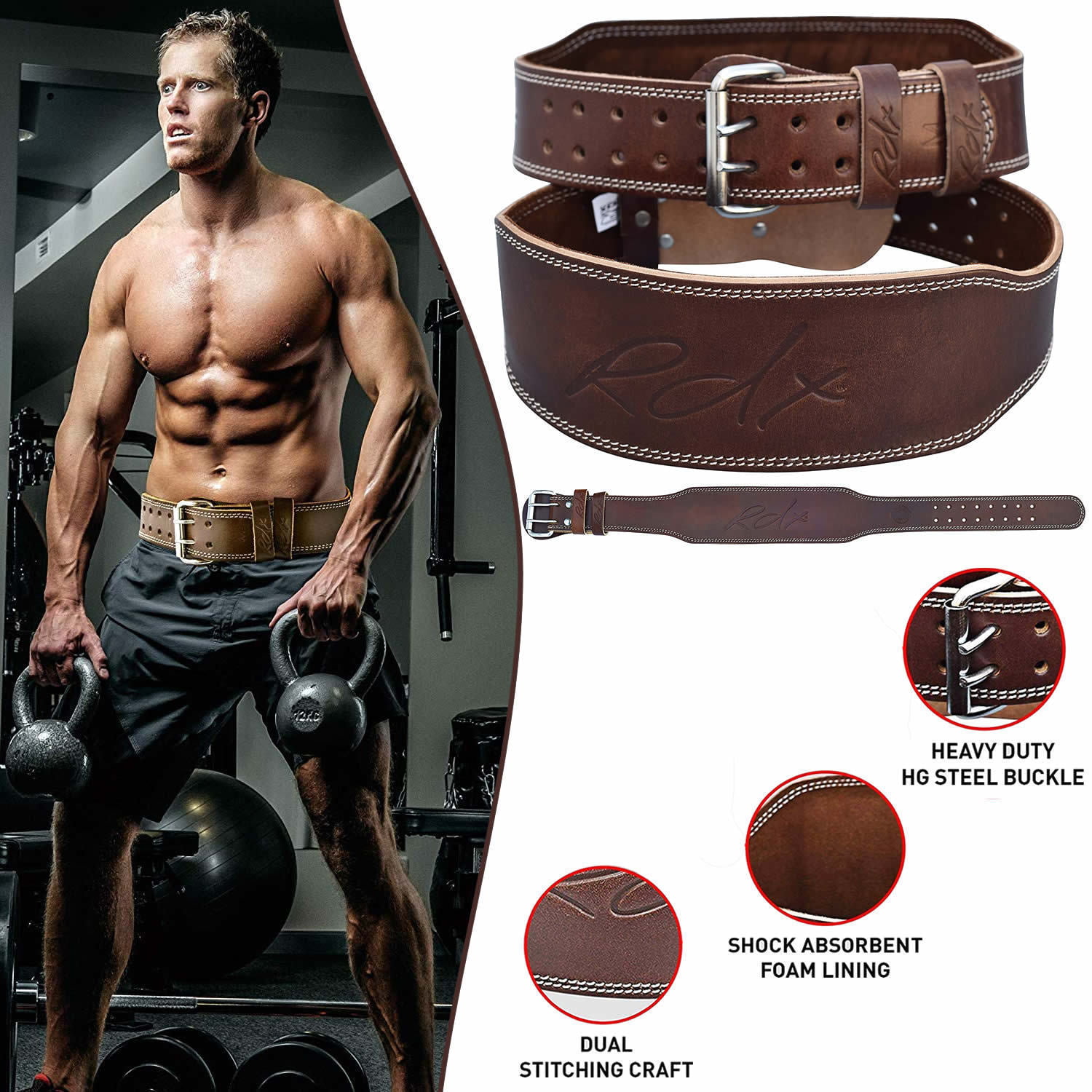 Details about   RDX Weight Lifting Belt Gym Training Back Support Bodybuilding Fitness Workout