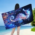 thumbnail image 5 of geerera Europe And The United States Beach Towel Bag Portable Storage Backpack Printed Towel Bath Towel, 5 of 6