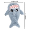 thumbnail image 4 of Washable Hot Water Bag Hand Plug-In Winter Shark-Shaped Cover Water Bag for Winter Use (1000ml), 4 of 8