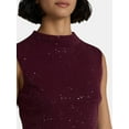 thumbnail image 4 of Madden NYC Women’s Sleeveless Sparkle Top, 4 of 5