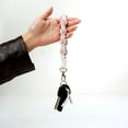 thumbnail image 5 of Macrame Keychain Handmade Wristlet Keychain Wrist Lanyard for Keys Cute flower keychain Key Chain for Women, 5 of 6