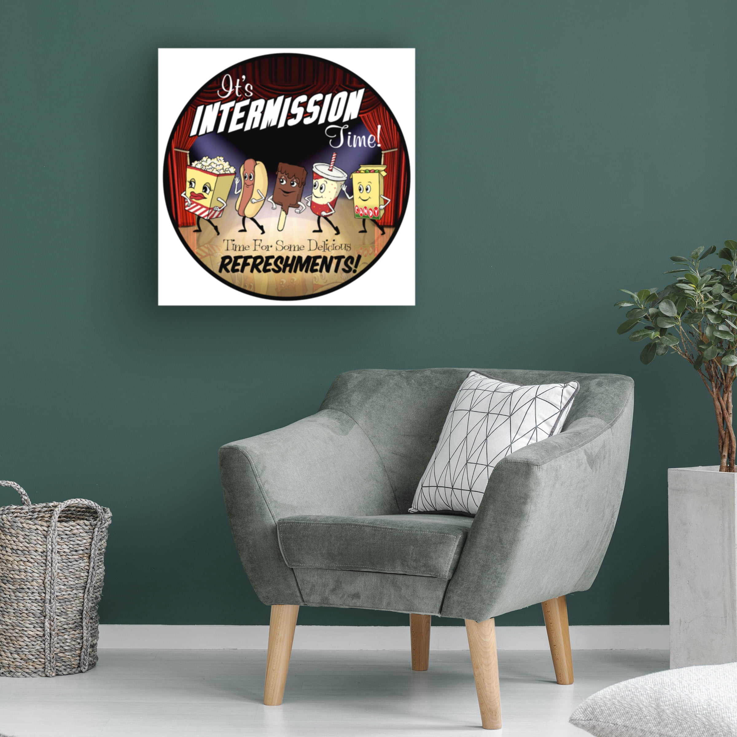 RetroPlanet 'Intermission Refreshments' Canvas Art