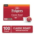 thumbnail image 3 of Folgers Classic Roast, Medium Roast Coffee, Keurig K-Cup Pods, 100 Count Box, 3 of 7